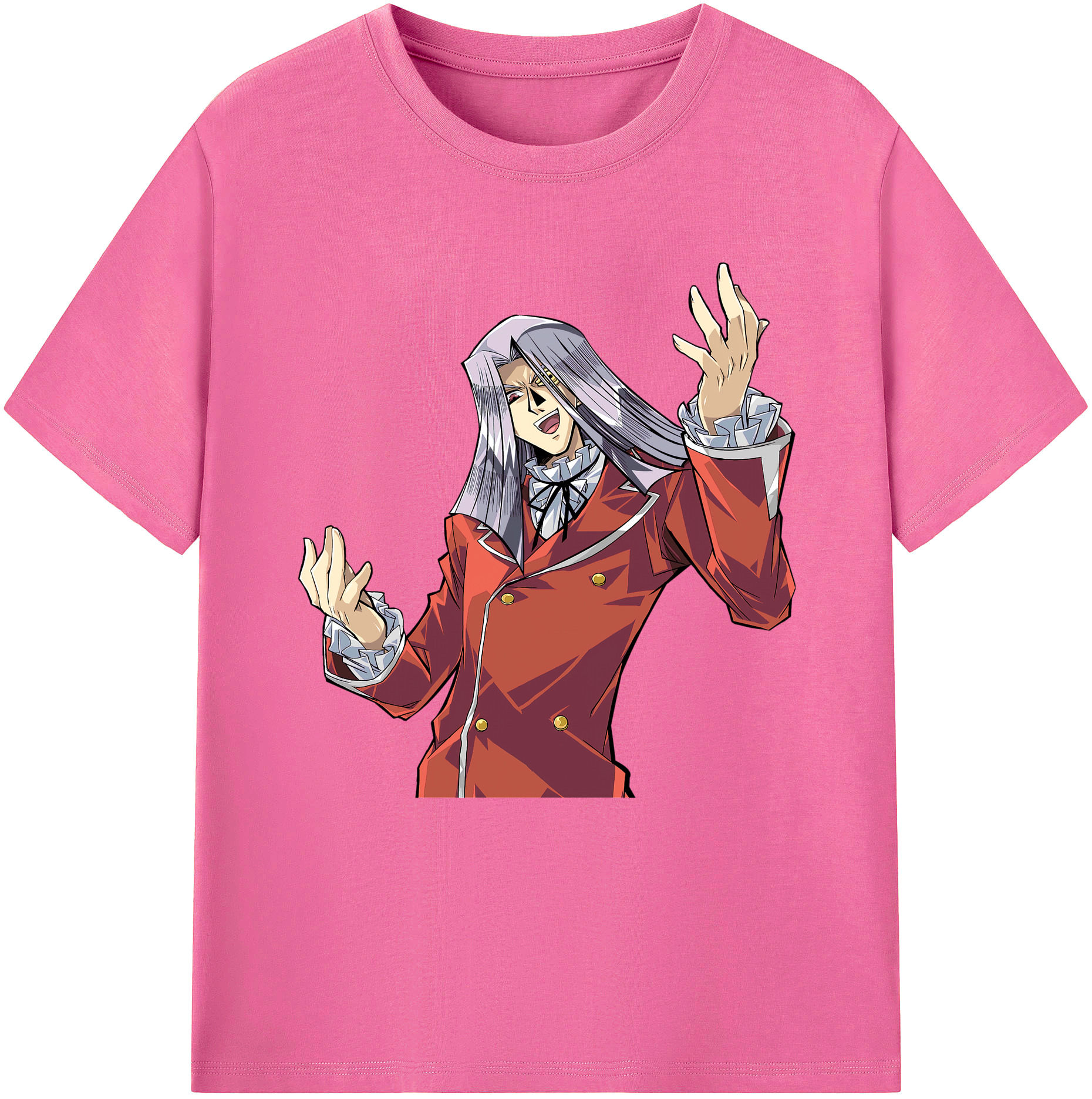 （画像用） 遊☆戯☆王 Yu-Gi-Oh! レディースカジュアルプリントTシャツ（綿100％）